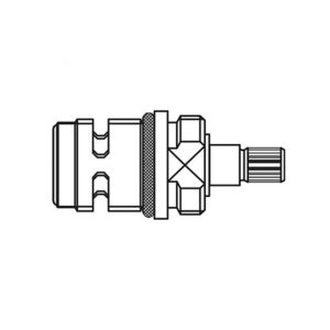 MONTURA CERAMICA 1/2" TRES