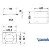 ASIENTO y TAPA INODORO VERO AIR DURAVIT