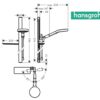 SET BARRA DUCHA RAINFINITY HANSGROHE