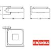 JABONERA PARED CUBUS FRANKE