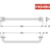 TOALLERO LAVABO 60cm FIRMUS FRANKE