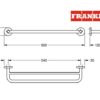 TOALLERO DOBLE LAVABO 60cm FIRMUS FRANKE