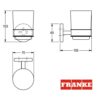 TOALLERO LAVABO 26cm FIRMUS FRANKE