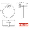TOALLERO ANILLA LAVABO FIRMUS FRANKE
