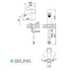 MONOMANDO BIDE LINEA BRUMA