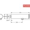 MEZCLADOR LAVABO ELECTRONICO MURAL F3V FRANKE WS