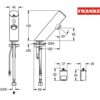 MEZCLADOR LAVABO ELECTRONICO F3V FRANKE WS