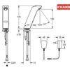 MEZCLADOR LAVABO ELECTRONICO PROTRONIC FRANKE WS