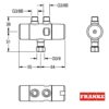 TERMOSTATO OCULTO LAVABO PURE0031 FRENKE WS