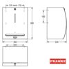 DISPENSADOR ELECTRONICO TOALLAS PAPEL STRATOS FRANKE