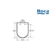 ROCA CARMEN TAPA INODORO - Imagen 3