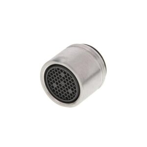 AIREADOR ACERO INOX CEPILLADO LANORA BLANCO