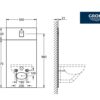 MODULO de CRISTAL PARA CISTERNA EMPOTRADA RAPID SL GROHE
