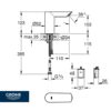 GRIFO LAVABO ELECTRONICO BAU COSMOPOLITAN GROHE