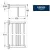 GROHE BAU COSMOPOLITAN ESTANTE TOALLERO - Imagen 2