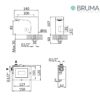 BRUMA GRIFO LAVABO ELECTRONICO  - Imagen 2