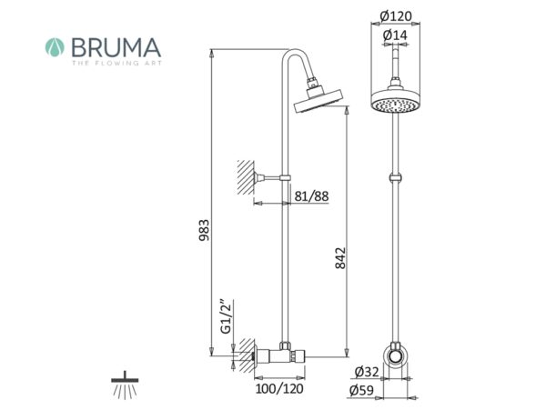 BRUMA DUCHA JARDIN-PISCINA TEMPORIZADA - Imagen 4