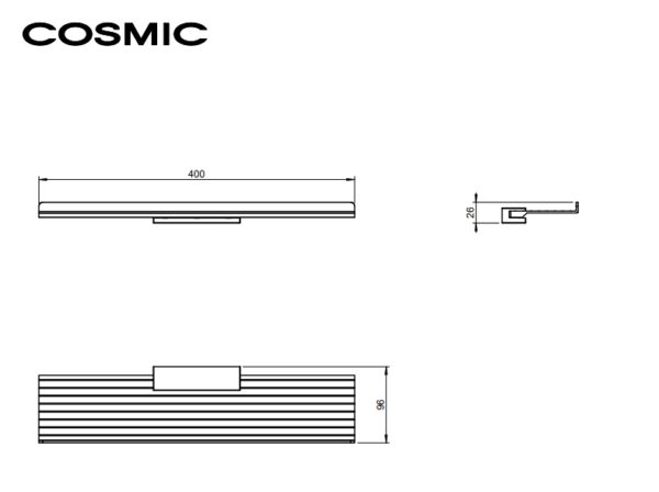 COSMIC ARCHITECT S+ ESTANTE 40cm - Imagen 3