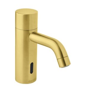 DAMIXA SILHOUET SENSOR GRIFO LAVABO LATON CEPILLADO