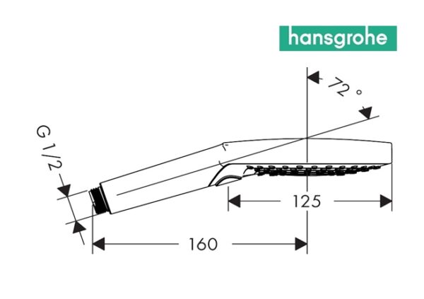 HANSGROHE RAINDANCE SELECT 120 3jet - Imagen 2