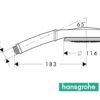HANSGROHE CROMA 100 CLASSIC TELEDUCHA MULTI  - Imagen 2
