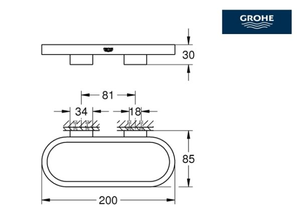 GROHE SELECTION TOALLERO ANILLA - Imagen 4