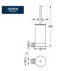 GROHE SELECTION ESCOBILLERO PARED - Imagen 2
