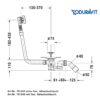 DURAVIT VACIADOR AUTOMATICO BAÑERA - Imagen 2