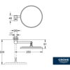 GROHE SELECTION ESPEJO DE AUMENTO x7 - Imagen 2