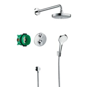 KIT TERMOSTATICA DUCHA EMPOTRADO HANSGROHE