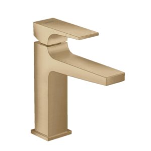 MONOMANDO LAVABO METROPOL 110 BRONCE CEPILLADO HANSGROHE