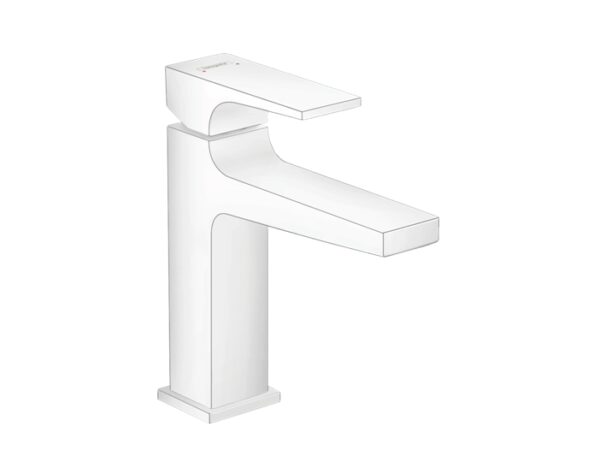 MONOMANDO LAVABO METROPOL 110 BLANCO MATE HANSGROHE