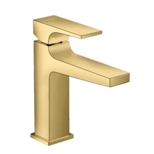 MONOMANDO LAVABO METROPOL 110 COLOR ORO PULIDO HANSGROHE