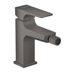HANSGROHE METROPOL MONOMANDO BIDE CROMO NEGRO CEPILLADO