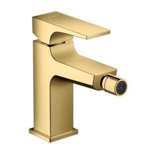 HANSGROHE METROPOL MONOMANDO BIDE COLOR ORO PULIDO
