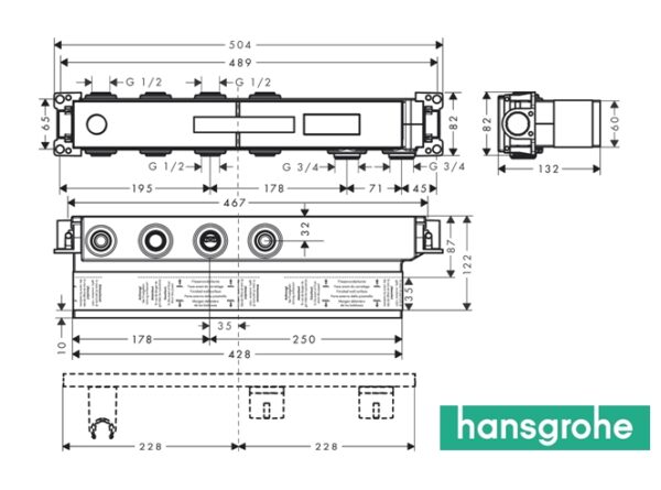 HANSGROHE RAINSELECT SET BASICO EMPOTRADO - Imagen 2