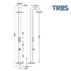 TRES COLUMNA DUCHA JARDIN-PISCINA - Imagen 2