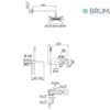 BRUMA LEAF SISTEMA BAÑO TERMOSTATICA  - Imagen 2
