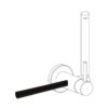 TRES MAX ACCESORIO TOALLERO PARA DUCHA BIDE-WC - Imagen 4