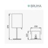 BRUMA QUADRA ESPEJO DE AUMENTO 3x - Imagen 2