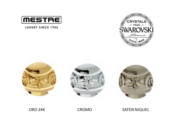 BRONCES MESTRE CISNE BATERIA AMERICANA LAVABO - Imagen 3