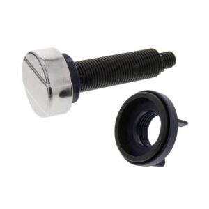 BLANCO MANDO GIRATORIO REDONDO INOX