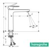HANSGROHE VERNIS BLEND MONOMANDO LAVABO 190 - Imagen 3