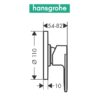 HANSGROHE VERNIS BLEND MONOMANDO DUCHA EMPOTRADO - Imagen 2