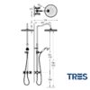 TRES CLASIC COLUMNA DUCHA TELESCOPICA - Imagen 2