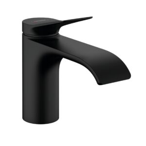 HANSGROHE VIVENIS MONOMANDO LAVABO 80 NEGRO MATE