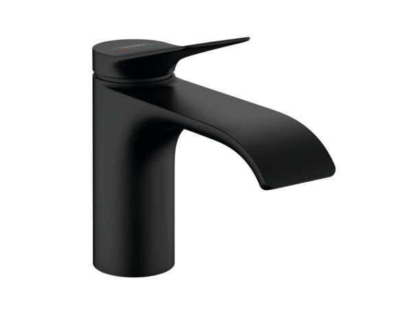 HANSGROHE VIVENIS MONOMANDO LAVABO 80 NEGRO MATE