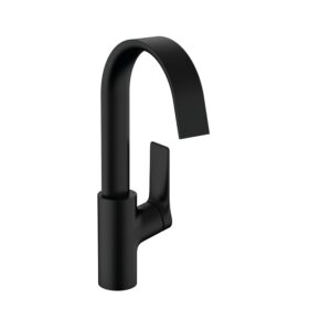 HANSGROHE VIVENIS MONOMANDO LAVABO 210 NEGRO MATE