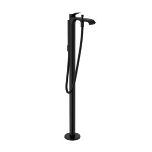 HANSGROHE VIVENIS MEZCLADOR MONOMANDO BAÑERA DE PIE NEGRO MATE