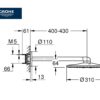 GROHE RAINSHOWER SMARTACTIVE 310 DUCHA MURAL - Imagen 2
